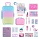 REAL LITTLES Unicorn Travel Pack with Toy Suitcase Carry Bag Unicorn Journal and 15 Surprise Toy Accessories Inside  Amazon Exclusive