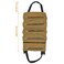 OFNMY Canvas Tool Roll OrganizerTool Roll Up Bag  Wrench OrganizerWrench Roll Pouch with 5 PocketsTool Organizer Bucket for ElectricianHVAC Plumber Carpenter or Mechanic  Khaki