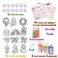 Koltose by Mash Window Art and Sticky Suncatcher Double Craft Kit for Kids  Arts and Crafts Sun Catcher Project for Girls Includes Over 100 Total Designs