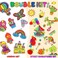 Koltose by Mash Window Art and Sticky Suncatcher Double Craft Kit for Kids  Arts and Crafts Sun Catcher Project for Girls Includes Over 100 Total Designs