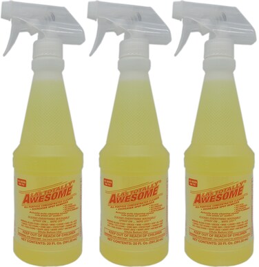 Las Totally Awesome All Purpose Cleaner Degreaser  Spot Remover pack of 3