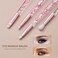 Hawetimher Makeup Brush set Pink GlitterUnicorn Foundation Sparkles Cute Fan Powder Blush Lip Highlight Eye shadow Eyebrow Makeup Brushes Set with Liquid and Case for Girls Teen Kids Gift Present
