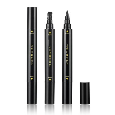 SMOSIN Winged Eyeliner Stamp Waterproof Dual Ended Liquid Eye Liner Pen Smudgeproof and Sweatproof Long Lasting Eyeliner Pen