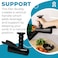Pan Buddy Vertical Attachment for Pan Handle Adds Leverage and Support Makes Lifting Heavy Cookware Easier Black