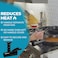 Pan Buddy Vertical Attachment for Pan Handle Adds Leverage and Support Makes Lifting Heavy Cookware Easier Black