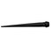 Klein Tools 3256TT BroadHead Bull Pin Made in USA Forged HeatTreaded Steel With Black Finish and Tether Hole 1116Inch