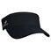 Headsweats Womens Lightweight Performance Running Sun Visor Black