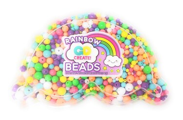 Rainbow Go Create Beads Contains Assorted Beads 7 Oz Crafts Kids Activity