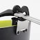 brandname Ackron Pot Spoon Holder Pot Clip Holder Anti Scald Silicone Grip for Spoon Spatula Fork Cooking Utensils Spoon Rest Kitchen Accessories Tools 4 pcs Black