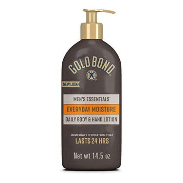 Gold Bond Mens Essentials Everyday Moisture Daily Body  Hand Lotion 145 oz With Vitamin C