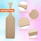 15 inch Greek Paddle Winspeed Solid Pine Sorority Fraternity Paddle with Smooth Surface DIY Unfinished Wooden Paddle for PaintingEngravingHome DecorationCraft