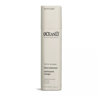 ATTITUDE Oceanly Face Cleanser Stick EWG Verified Plasticfree Plant and MineralBased Ingredients Vegan and Crueltyfree Beauty Products PHYTO CLEANSE Unscented 1 Ounce
