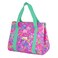 Lilly Pulitzer Cute Lunch Bag for Women Large Capacity Insulated Tote Bag Pink Mini Cooler with Storage Pocket and Shoulder Straps Shell Me Something Good