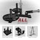 Yes4All Premium T Bar Row Multifunction 3 in 1 Tbar Row  Weight Plate Holder  Barbell Holder  360 Swivel  Easy to Install  Fits 2 Olympic Bars  Weight Plates