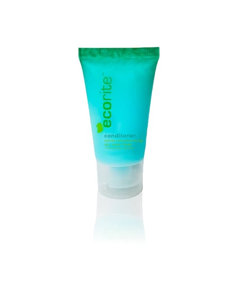 Ecorite Conditioner with CucumberMelon Fragrance Travel Size Hotel Amenities BiodegradableRecyclable Tube 1 fl oz30 ml Pack of 288