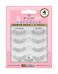 Eylure Naturals No 020 Reusable Eyelashes Adhesive Included Black 4 Pairs