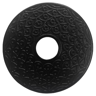 Resveralife Cast Iron Trivet for Teapot  Black  Multipurpose Metal Trivet for Hot Utensils  Sturdy and Durable NonSlip Trivet with Rubber Feet