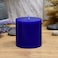 Zest Candle Pillar Candle 3 by 3Inch Blue