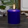 Zest Candle Pillar Candle 3 by 3Inch Blue