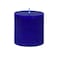 Zest Candle Pillar Candle 3 by 3Inch Blue