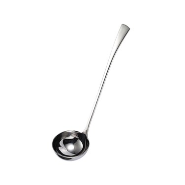 Wenkoni Soup Gravy Ladle Heavy Duty Ladle 1810 Stainless Steel 11Inch Kitchen Cooking Ladle Gravy Ladle Serving Ladle 1Pack