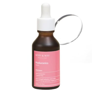 MaryMay Hyaluronics Serum  Deeply Hydrating MultiHyaluronic Acid Serum for Improved Skin Moisture and Elasticity  Korean Skincare EWG Green Grade Hypoallergenic 101 floz