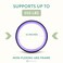 UpCircleSeven Yoga Wheel for Back Pain  Deep Tissue Massage  Yoga Back Roller Wheel for Back Pain Relief Stretching Myofascial Release Mobility Purple 12 12