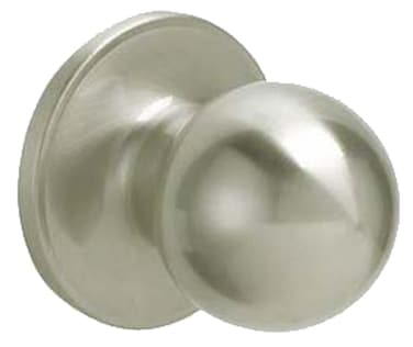 Schlage Satin Nickel Dexter J10CNA619 Corona Hall and Closet Knob Size
