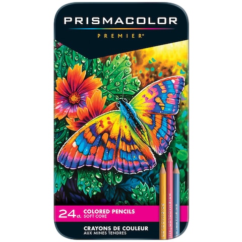 Prismacolor Premier Colored Pencils Soft Core 24 Pack