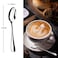 Small Spoons 6 Pcs Demitasse Espresso Spoons Mini Coffee Spoon Stainless Steel Teaspoon for Ice Cream Dessert Tiny Spoon for Home