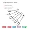 Small Spoons 6 Pcs Demitasse Espresso Spoons Mini Coffee Spoon Stainless Steel Teaspoon for Ice Cream Dessert Tiny Spoon for Home