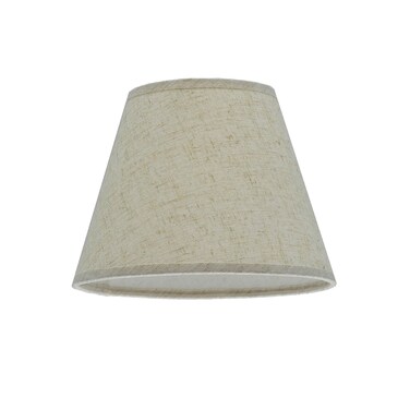 Aspen Creative 32032A Transitional Hardback Empire Shape Spider Construction Lamp Shade in Flaxen 9 wide 5 x 9 x 7