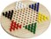 Silly Goose Games Wooden Chinese Checkers  Natural Wooden Board Game  Includes 60 Traditional Pegs Game for Adults Boys and Girls in 6 Colors for Up to Six Players  All Ages Classic