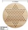 Silly Goose Games Wooden Chinese Checkers  Natural Wooden Board Game  Includes 60 Traditional Pegs Game for Adults Boys and Girls in 6 Colors for Up to Six Players  All Ages Classic