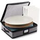 Platter Storage Case  Fine China Storage Containers Hard Shell Quilted and Stackable 16x 125x 35 Platter Storage Container with Zipper Handles and Felt Dividers for Moving and Seasonal Storage