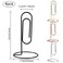 Desktop Memo Holder 4Pcs Jumbo Desk Paper Clip Table Place Card Holder Office Stand Memo Holders Table Number Holders Picture Holder Office Accessory to Hold Bills Reminders