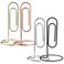 Desktop Memo Holder 4Pcs Jumbo Desk Paper Clip Table Place Card Holder Office Stand Memo Holders Table Number Holders Picture Holder Office Accessory to Hold Bills Reminders