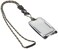 EK USA FIPS 201 One Hander ID Card Holder with Lanyard Secure Badge Holder for CAC Card 2 sided  Pewter
