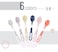 Mr Pen Baby Spoons 6 Pack SoftTip Silicone Baby Spoon Silicone Spoons Baby Spoon for Baby Baby Spoons First Stage Infant Feeding Spoons Baby Food Spoons Baby Feeding Spoon Toddler Spoon