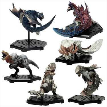 Capcom Monster Hunter Plus Vol 15 Blind Box Figures Random Box Set of 6