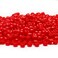 Gxueshan 1000 Pcs Acrylic Red Pony Beads 6x9mm Bulk Kandi Beads for Friendship Bracelet Necklace Jewelry Making Pens Hair Braiding Kit