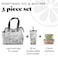 Fit  Fresh Lunch Bag For Women Insulated Womens Lunch Bag For Work Leakproof  StainResistant Large Lunch Box For Women With Containers and Matching Tumbler Zipper Westerly Lunch Bag Cheetah