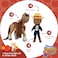 Breyer Pipers Pony Tales Doll and Pony Set Casey  Tuck 6Inch Posable Rider and 7Inch Horse for Creative Play Toy for Boys  Girls 3