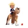 Breyer Pipers Pony Tales Doll and Pony Set Casey  Tuck 6Inch Posable Rider and 7Inch Horse for Creative Play Toy for Boys  Girls 3