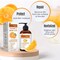 Dermaxgen 20 Vitamin C Serum  Hyaluronic Acid  Retinol  Vitamin E  Vitamin B PURE ORGANIC Boost Skin Collagen Moisturizer Anti Aging  Wrinkle Facial Serum 8 FL OZ
