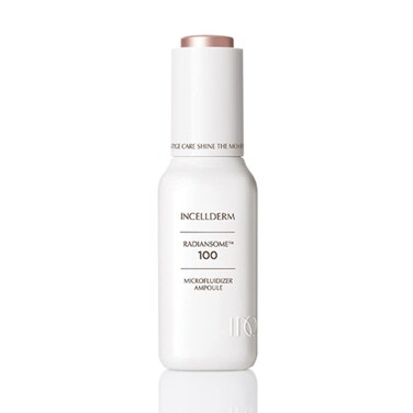 INCELLDERM Radiansome 100 Microfluidizer Ampoule Brightening  Wrinkle improvement Ampoule KBeauty Skin Care  30ml  101 fl oz