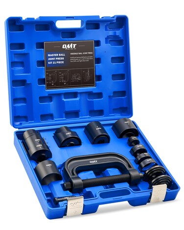 Orion Motor Tech Ball Joint Press Kit 21Piece Master Ball Joint Removal Tool with CFrame HeavyDuty Brake Anchor Pin U Joint Ball Joint Press Tool for 2WD and 4WD Cars