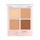 Mineral Fusion Makeup Concealer Palette Quad 4 Warm to Deep Shades 35 Oz Decadence Cream Contour Palette with Vitamin E  C Blendable Concealer for Dark Circles Flaws  Blemishes