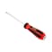 Jetech Strike Cap Go Through Screwdriver PH2x125mm S2 Steel PhillipsHead Screwdriver with Striking Cap Magnetic Tip Ergonomic Soft Grip TPR Handle