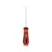 Jetech Strike Cap Go Through Screwdriver PH2x125mm S2 Steel PhillipsHead Screwdriver with Striking Cap Magnetic Tip Ergonomic Soft Grip TPR Handle